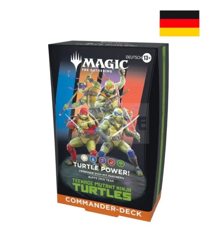 Expédié Aujourd&rsquo;hui Commander Display (4 Packs) Teenage Mutant Ninja Turtles De – Magic The Gathering
