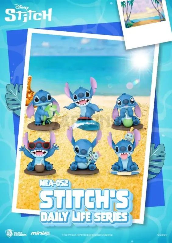 Promotion Lilo & Stitch – Stitch&rsquo;S Daily Life Series – Set 6 Figurine 8 Cm