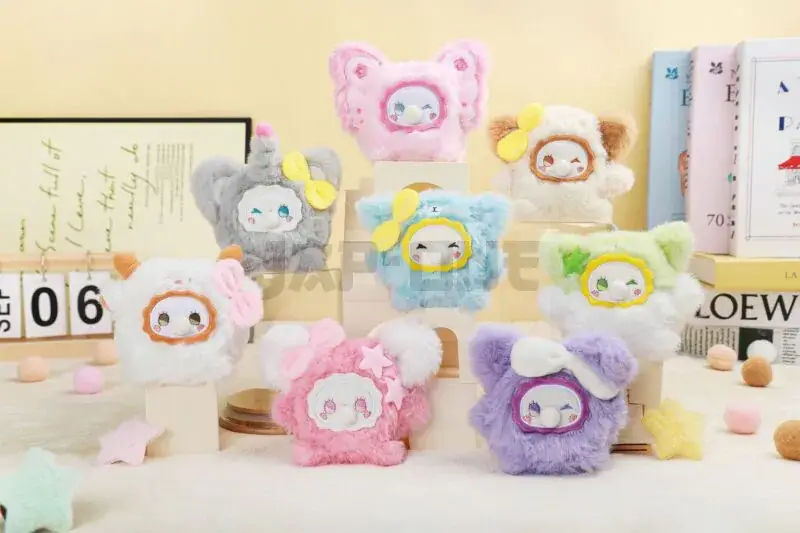 Yanchuang – Zoo Bubble Puff Stress Relief Plush Blind Box (6Pcs) – 9Cm Jusqu&rsquo;à Épuisement Des Stocks