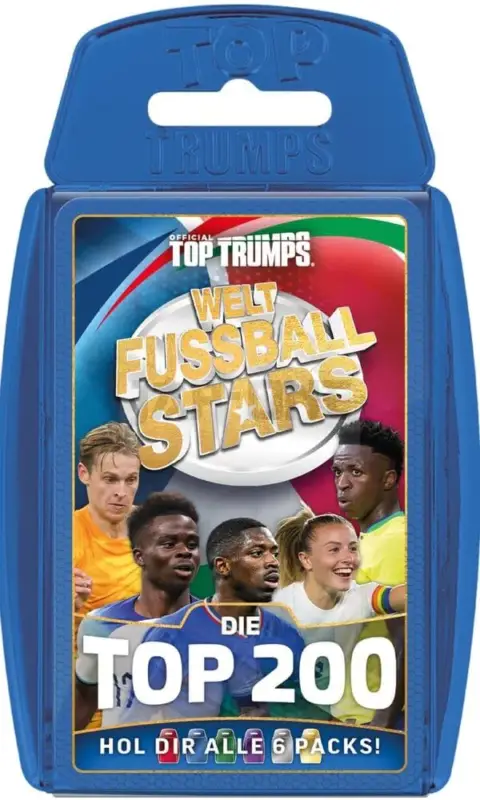 World Football Stars Jeu De Cartes 200 Pack 2 *Allemand* Petit Prix