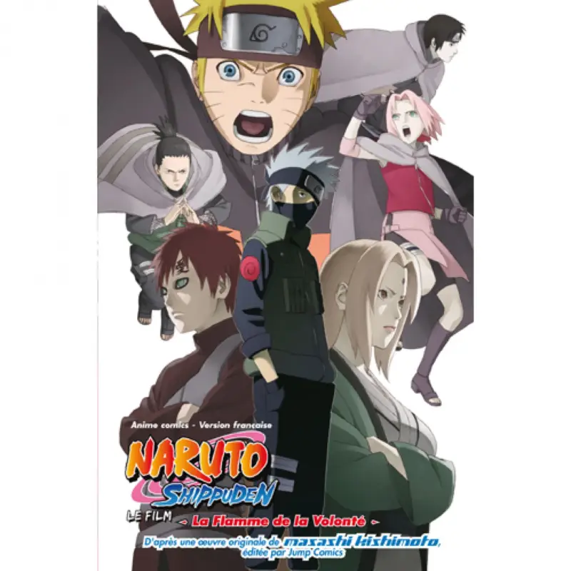 Offre Exclusive Naruto anime comics – Tome 3 – Naruto Shippuden, le film - La Flamme de la volonté