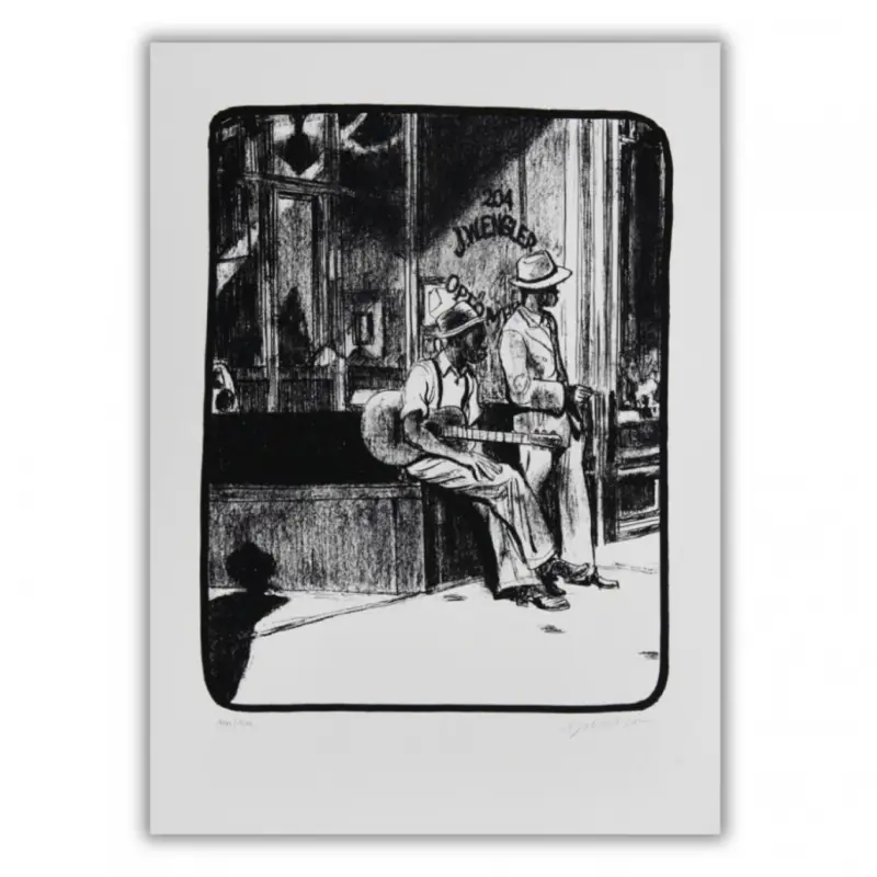 Must-Have Sérigraphie Frantz Duchazeau, Robert Johnson, Les derniers jours De Robert Johnson