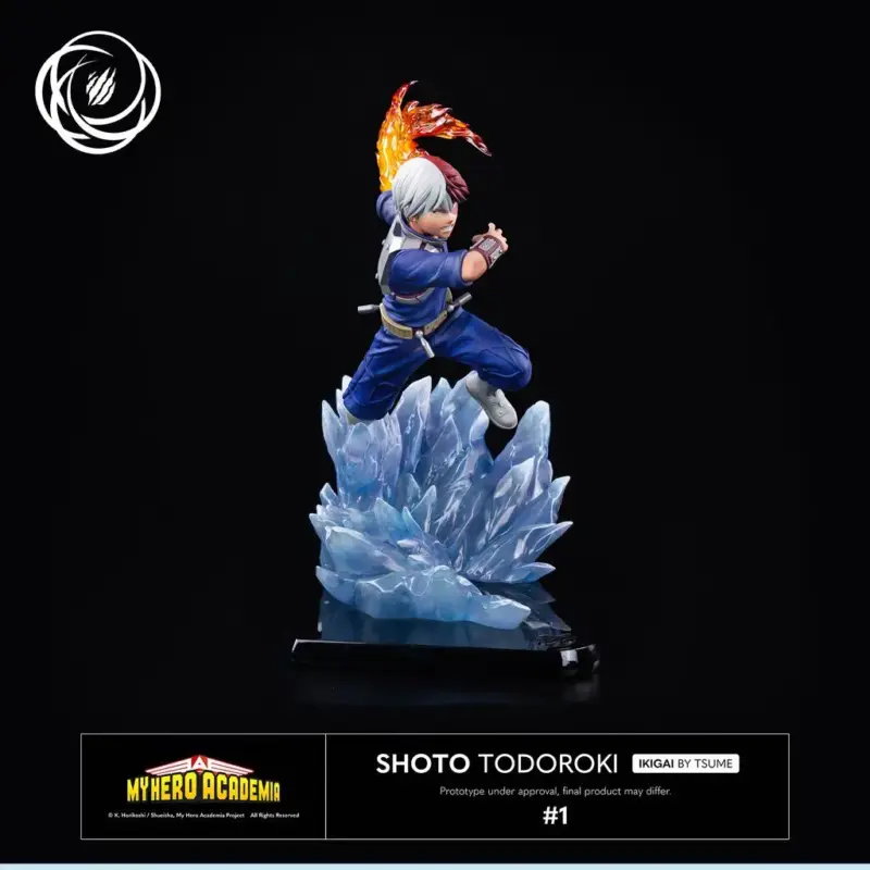 Shoto Todoroki My Hero Academia Ikigai Tsume Regular Nouveauté