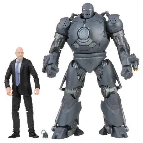 Figurines Marvel Obadiah Stane et Iron Monger Livraison Express
