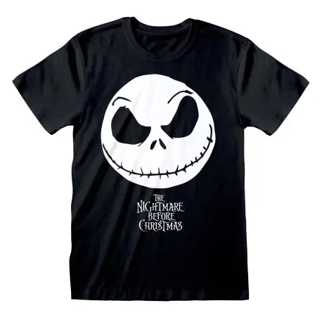 Retour Gratuit T-shirt Jack face Nightmare Before Christmas