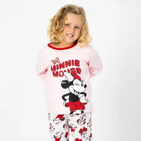 Nouvelle Collection Pyjama Long Minnie Mouse pour Filles 3-6 Ans