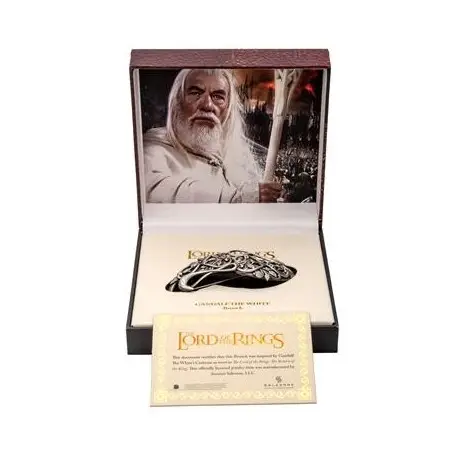 Réplique Broche de Gandalf Le Seigneur des Anneaux en Laiton Meilleur Prix