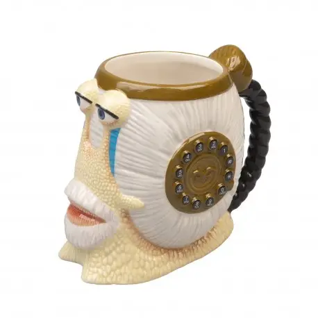Mug One Piece Netflix Den Den Mushi en Dolomite Marque