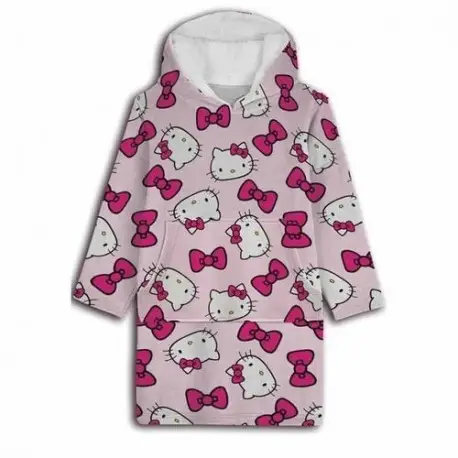Prix Promo Poncho polaire adulte Hello Kitty Sanrio doux