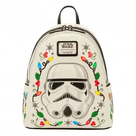 Sac à dos Mini Stormtrooper Holiday Star Wars par Loungefly Prix Bas