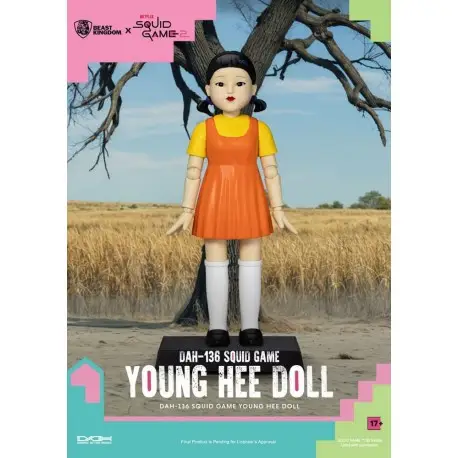 Prix Choc Figurine Squid Game Young Hee Doll 30 cm avec son