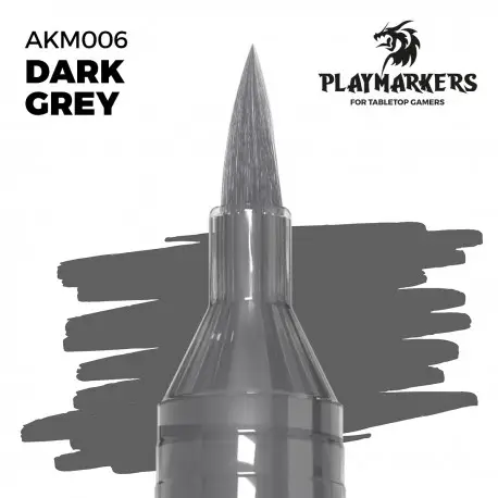 Pas Cher Marqueur de Peinture Acrylique Playmarker Gris Foncé