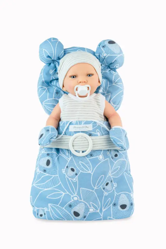 MARINA & PAU bébé Recien Nacido Blue 45cm Nouvelle Collection