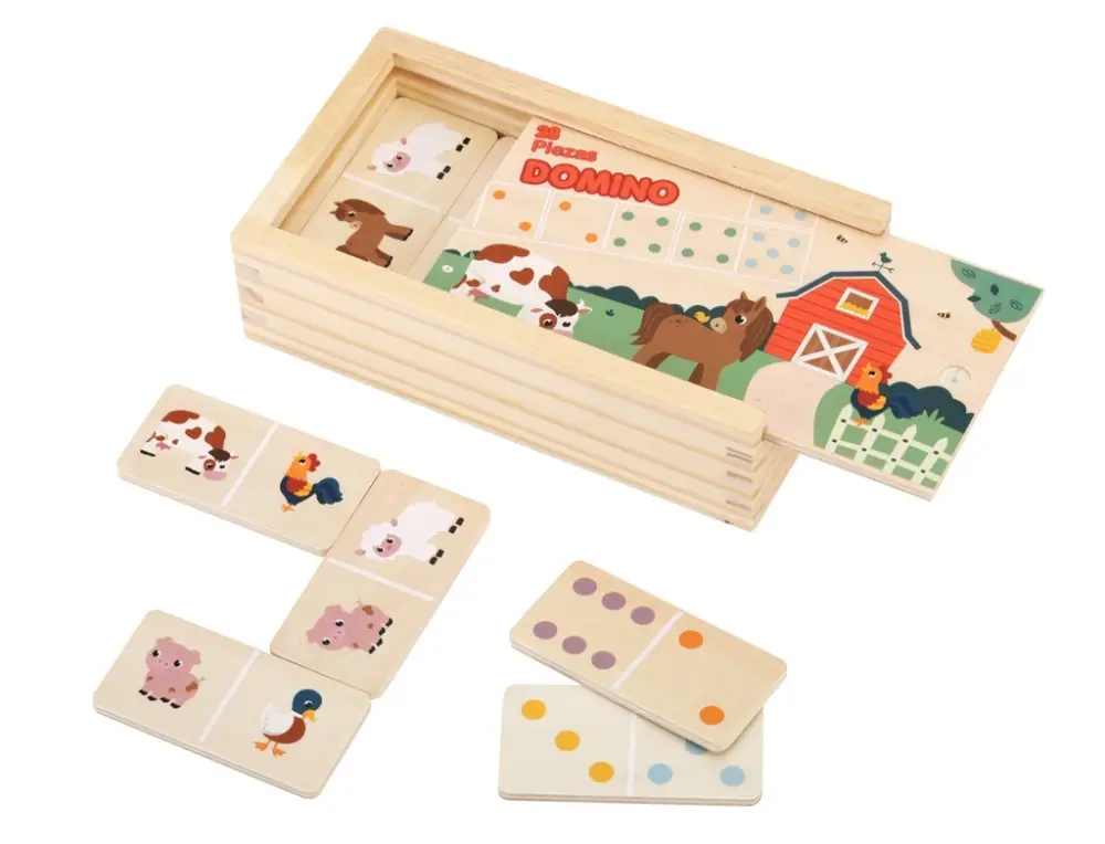 2Kids Toys Domino Ferme Nouvelle Collection